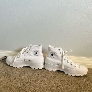 Converse lugged high top